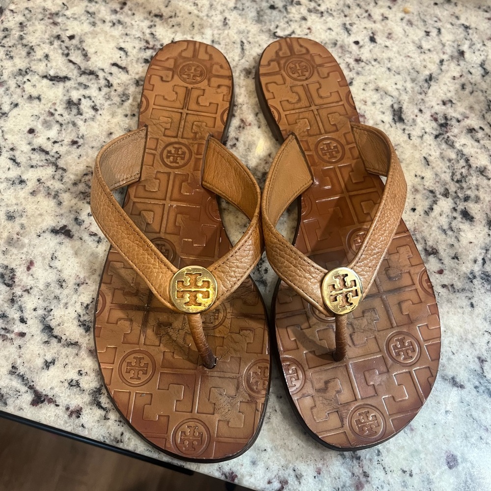 Tory Burch Brown Sandals Size 8